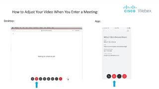 Webex Help: How To Adjust Video Settings