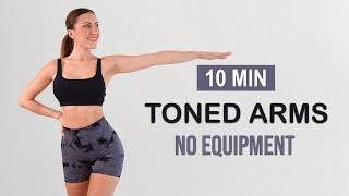 10 MIN PILATES TONED ARMS WORKOUT | No Equipment, No Repeat | Quick & Intense at Home