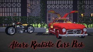 Обзор модов 1№ FLAN'S MOD ALCARA REALISTIC CARS PACK 1.7.10