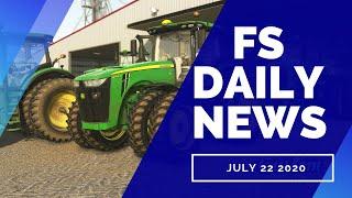 FS DAILY NEWS!!! John Deere 9650, Surprise Tractors , Custom Modding | Farming Simulator 19