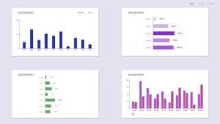 Infographics Bar Charts Pack | Premiere Pro mogrt