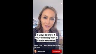 5 Ways to Know If You're Dealing With a Cover Narcissist #shorts #covertnarcissist #rebeccazung