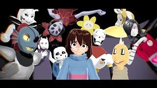 [MMD Undertale] - Enemy  Fire