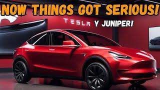 New Tesla Model Y Juniper 2025 - Launch with 9 New Features and 500 Wh/kg Battery!