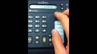 Alcatel 4018 IP Phone IP Configuration