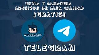 Enviar ARCHIVOS sin perder CALIDAD GRATIS | TELEGRAM