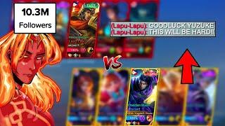 Yuzuke Meets GODLY TIKTOKER Lapu-Lapu in Ranked Game | Who is the King of Lifesteal? (Intense Match)