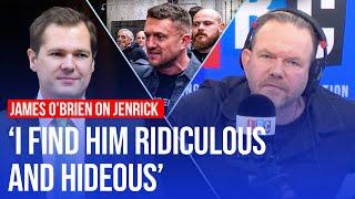 Has Robert Jenrick 'gone full Tommy Robinson'? James O'Brien thinks so | LBC