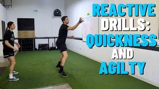 Reaction Training For Sports Performance | Reactive Drills For Athlete Quickness And Agility