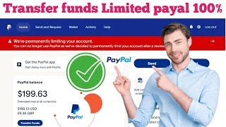 Withdraw Balance From PermanentlyLimited PayPal Account 2025 | Paypal money on hold