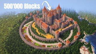 100 Hours Minecraft Timelapse! - Medivial Castle