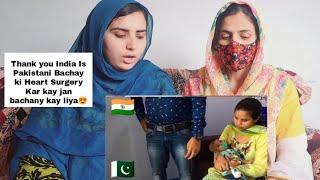 Pakistani Kid Undergoes Heart Surgery  At Noida Pakistani Family Thanks India | Pakistani Reaction