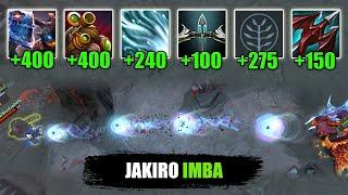 Insane Attack Range [Carry Jakiro LVL 10 talent] Ability draft