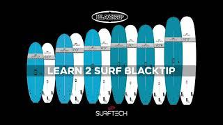 Learn 2 Surf Black Tip Soft Surfboards