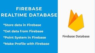 How to use Firebase Realtime Database | How to make  Point System and Profile System in App