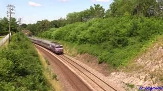 Neues von den 72100 auf der Ligne 4 Belfort -  Paris am 16./ 17.Juli 2016 aus der Franche-Comté