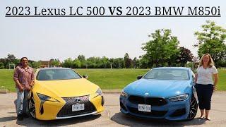 2023 Lexus LC 500 VS 2023 BMW M850i - Super Coupe Showdown!