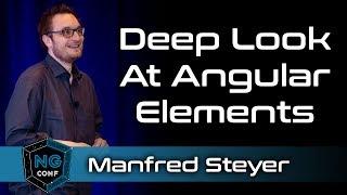 A Deep Look At Angular Elements | Manfred Steyer