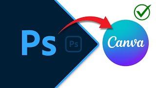  How to Import or Open Photoshop Files in Canva | Convert PSD Template to Canva Template