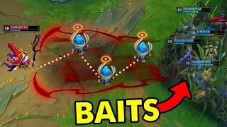 How CREATIVE LOL Players Setup Baits...