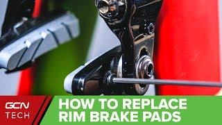 How To Replace Rim Brake Pads | GCN Tech Basic Road Bike Maintenance