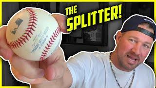 HOW TO THROW A SPLIT FINGER FASTBALL  [Baseball Pitching Grips: The Split Finger Pitch]