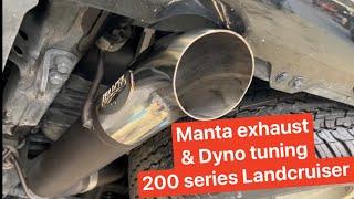 200 series manta exhaust & Dyno tune