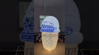 Inflatable ice cream model for outdoor advertising