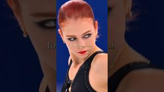 One mistake #figureskating #alexandratrusova #annashcherbakova #olympicgames #olympics #iceskating