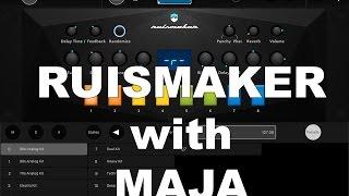 Maja reviews Ruismaker AU drum synthesizer for iOS