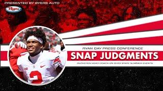 Snap Judgments: Ryan Day hints at bigger role for Caleb Downs, local recruits making Ohio State news