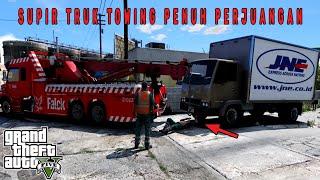 Kerja Keras Jadi Sopir Truk Derek! GTA 5 Mod Indonesia