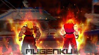 Reu Evil Ken vs Violent Ken. Street Fighter MUGEN Multiverse