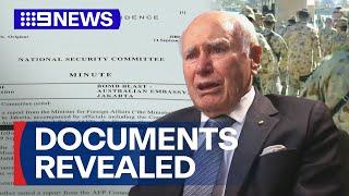 John Howard defends Australia's decision to commit troops to Iraq | 9 News Australia