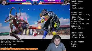 VonAwesome (King) vs Geno (Yoshimitsu) SoCal Colosseum Clash Match Analysis Grand Final