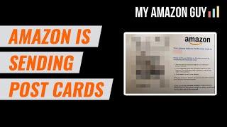Amazon is Sending Post Cards to Validate Your Seller Address