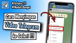 Cara Menyimpan Video Telegram ke Galeri | Simpan Video Telegrm ke Galeri