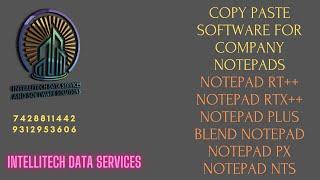 Notepad Rt++ Notepad Rt Notepad RTX copy paste Notepad Plus Blend Notepad Conversion Method/Software