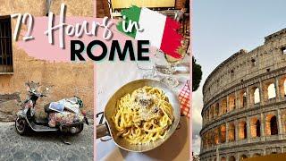 Exploring Rome in 72 Hours: A Complete Travel Guide | What to do, see and eat in Rome Italy