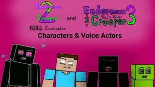 EAC2SNE and EAC3NR Characters & Voice Actors