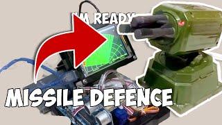 Arduino Missile Defense Radar System in ACTION | BLOWS UP "Spaceship Guy" | Robotix Geek