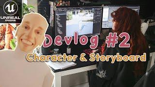 Low Poly Character of Nightmares [PS1 Style] | Dev Vlog #2 | Music Video in Unreal Engine 5