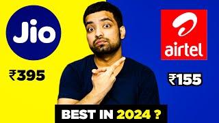 Jio Vs Airtel SIM In 2024  5G, Speed, Plans, Benefits, Coverage