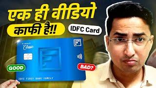 Benefits of IDFC First Credit Card  | Idfc First Credit card Review | lifetime free