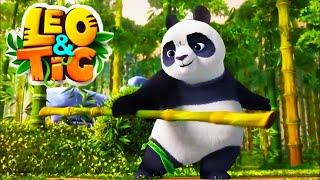 Leo and Tig    The Bamboo Master - Episode 50    Funny Family Animated Cartoon for Kids