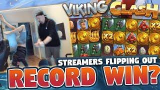 RECORD WIN!!! SUPER MEGA BIG WIN Viking Clash - (MUST SEE) Huge Win from CASINO LIVE STREAM