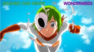 Mashiro and Kensei vs Wonderweiss English Dub | Full Fight (1080p) | Bleach