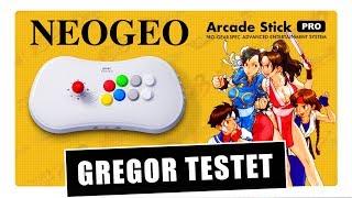 Neo Geo Arcade Stick Pro im Test  Heimkonsole, Stick & Kriegserklärung von SNK an Capcom (Review)