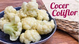 CÓMO COCER COLIFLOR sin que huela | Tiempo de cocción coliflor