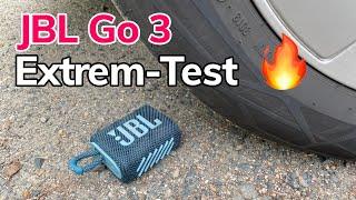 JBL Go 3 im Test: Bluetooth-Box vs Autoreifen und Wasser 